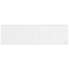 Atlantic - Radiateur connecté Nirvana Neo plinthe 0750W blanc