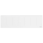 Atlantic - Radiateur connecté Nirvana Neo plinthe 1000W blanc