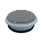 Atlantic - Ent/sort air murale pvc diam 125mm