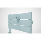 Atlantic - Patère papillon pour sèche-serviettes lames plates Vert d'eau