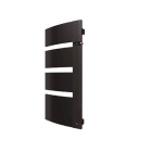 Atlantic - Radiateur sèche-serviettes Sensium mât droite 1750W noir