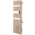 Atlantic - Sèche-serviettes connecté Nefertiti mât à gauche 1500W beige