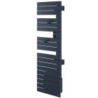 Atlantic - Sèche-serviettes connecté Nefertiti mât à droite 750W bleu profond