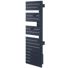 Atlantic - Sèche-serviettes connecté Nefertiti mât à droite 500W bleu profond