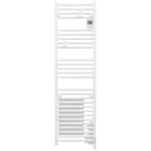 Atlantic - Radiateur sèche-serviettes connecté Doris digital étroit 1500W blanc brillant