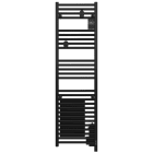 Atlantic - Radiateur sèche-serviettes connecté Doris digital étroit 1300W noir