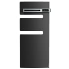 Atlantic - Radiateur sèche-serviettes connecté Serenis mât gauche 1500W anthracite