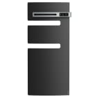 Atlantic - Radiateur sèche-serviettes connecté Serenis mât gauche 500W anthracite