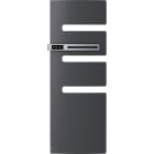 Atlantic - Radiateur sèche-serviettes connecté Serenis mât gauche 750W Graphite