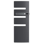 Atlantic - Radiateur sèche-serviettes connecté Serenis mât droite 1750W graphite