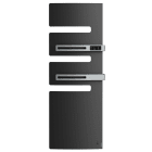 Atlantic - Radiateur sèche-serviettes connecté Serenis Premium mât droite 1750W anthracite