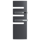 Atlantic - Radiateur sèche-serviettes connecté Serenis Premium mât droite 1750W Graphite