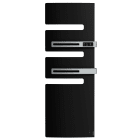 Atlantic - Radiateur sèche-serviettes co. Serenis Premium mât à gauche 1750W noir 2025