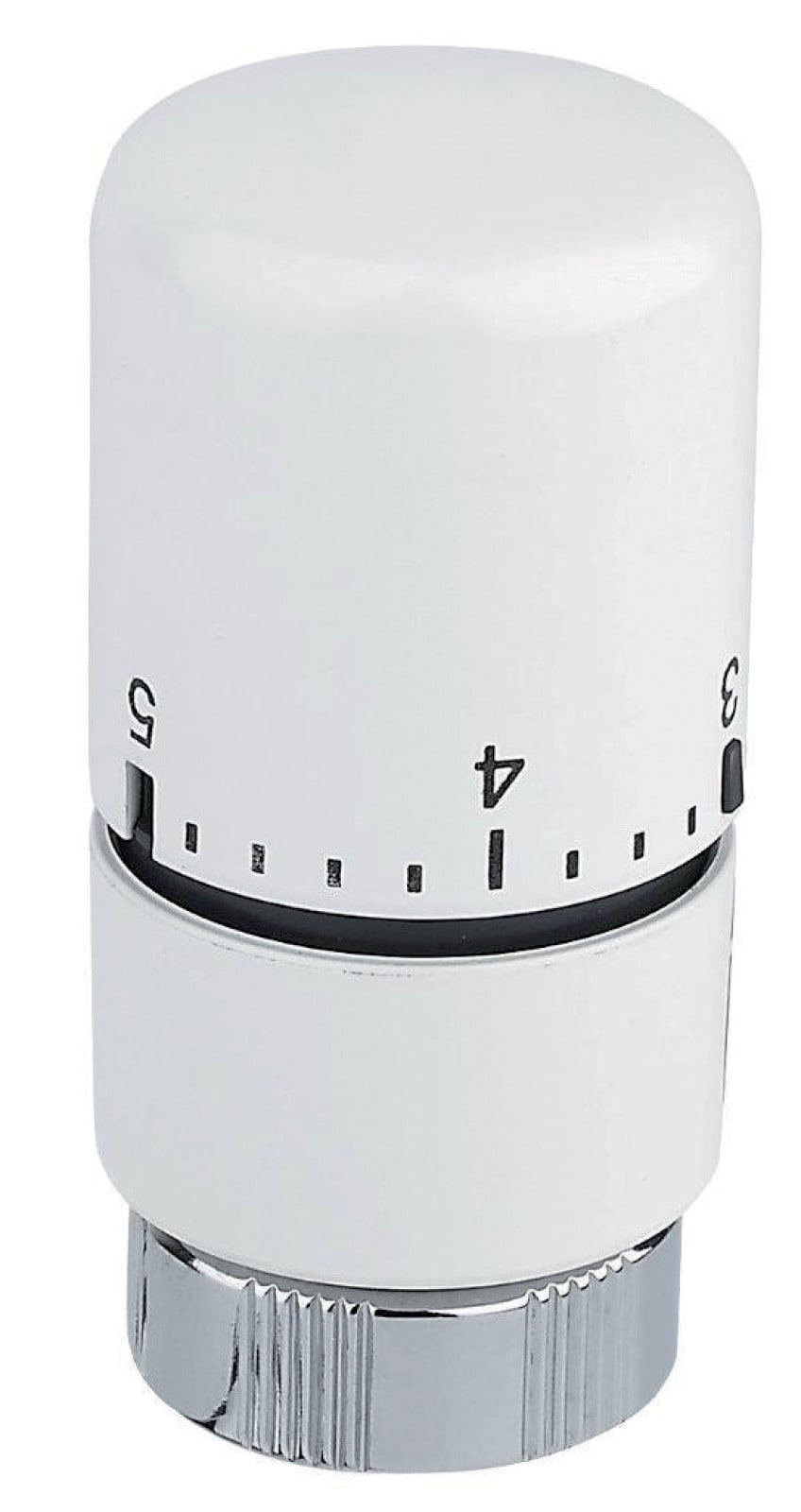 Atlantic - Tête thermostatique pour sèche-serviettes blanche