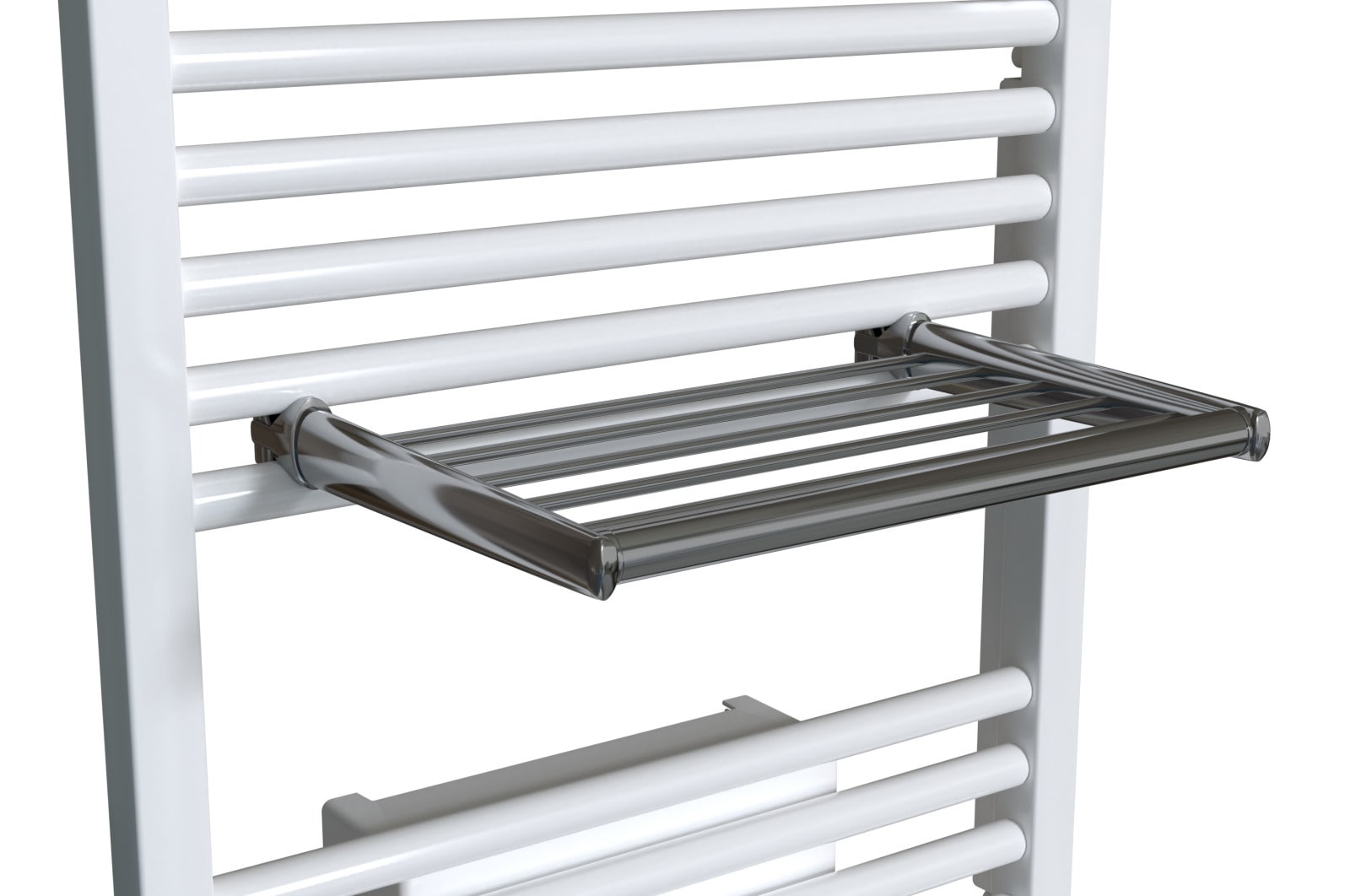 Atlantic - Barre sèche-linge chrome pour sèche-serviettes tubes ronds