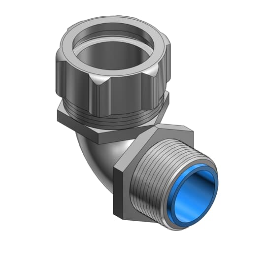 Thomas & Betts - Raccord MET. 90° PG42-TBXX 50MM