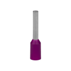 Thomas & Betts - Embout câblage simple pré-isolé en Polypropylène Violet sect 0.25mm² long 12mm