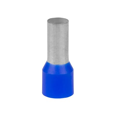 Thomas & Betts - Embout câblage simple pré-isolé DIN en Polypropylène Bleu sect 50mm² long 20mm
