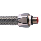 Thomas & Betts - Raccord droit - Pas de vis fixe - Pas métrique - Laiton nickelé