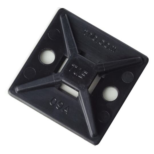 Thomas & Betts - EMB. ADH. 25X25mm NOIR UV