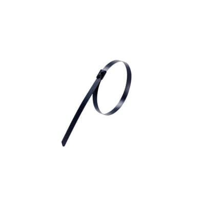 Thomas & Betts - Collier lisse en Inox 316 - verrouillage à bille 12X440mm revêt. Polyester