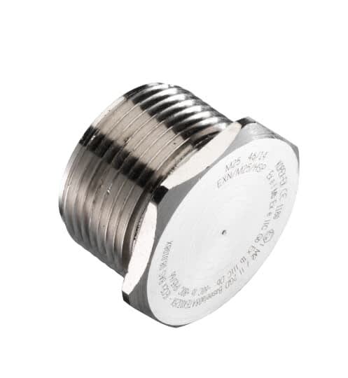 Thomas & Betts - M32 HEX STOPPING PLUG NICKEL PLATED