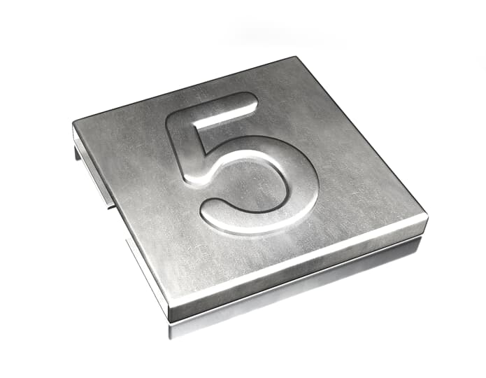 Thomas & Betts - Bague Inox 316 Caractère [5]