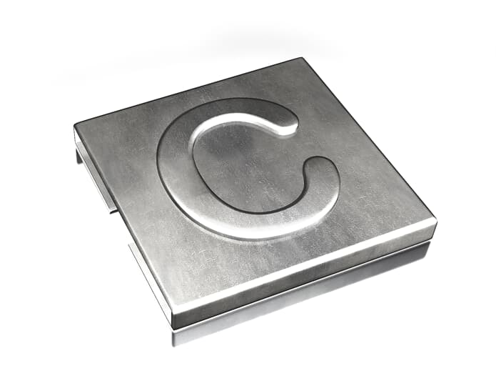 Thomas & Betts - Bague Inox 316 Caractère [C]
