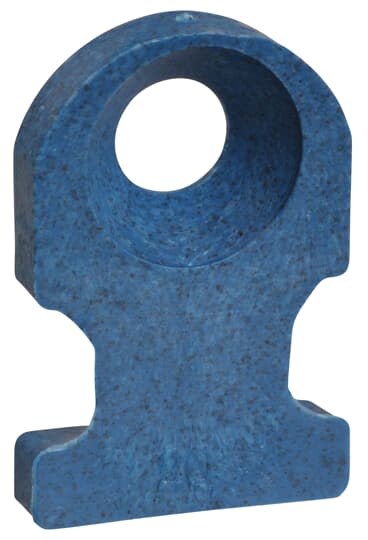 Thomas & Betts - Embase détectable étroite 19x13x3mm polypropylène bleu