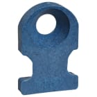 Thomas & Betts - Embase détectable étroite 19x13x3mm polypropylène bleu