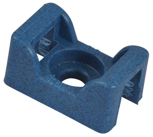 Thomas & Betts - Embase détectable berceau 14x23mm polyamide bleu