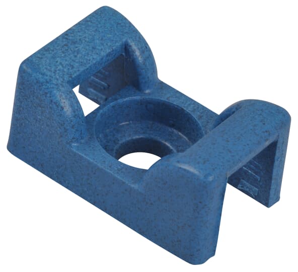 Thomas & Betts - Embase détectable berceau 14x23mm polyamide bleu