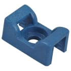 Thomas & Betts - Embase détectable berceau 14x23mm polyamide bleu