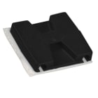 Thomas & Betts - 2Way Adh Mtg Base 1.1X1.1In Blk Nyl