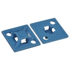 Thomas & Betts - Embase détectable 2 voies 19x19mm polyamide bleu