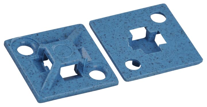Thomas & Betts - Embase détectable 2 voies 19x19mm polypropylène bleu