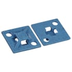 Thomas & Betts - Embase détectable 2 voies 19x19mm polypropylène bleu