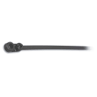 Thomas & Betts - Colliers TY-RAP avec trou de fixation 2.3x102 mm 80N.PA6.6 noir UV