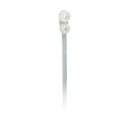 Thomas & Betts - Colliers TY-RAP avec trou de fixation 2.3x102 mm 80N.PA6.6 Naturel