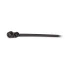 Thomas & Betts - Colliers TY-RAP avec trou de fixation 4.7x198 mm noir UV