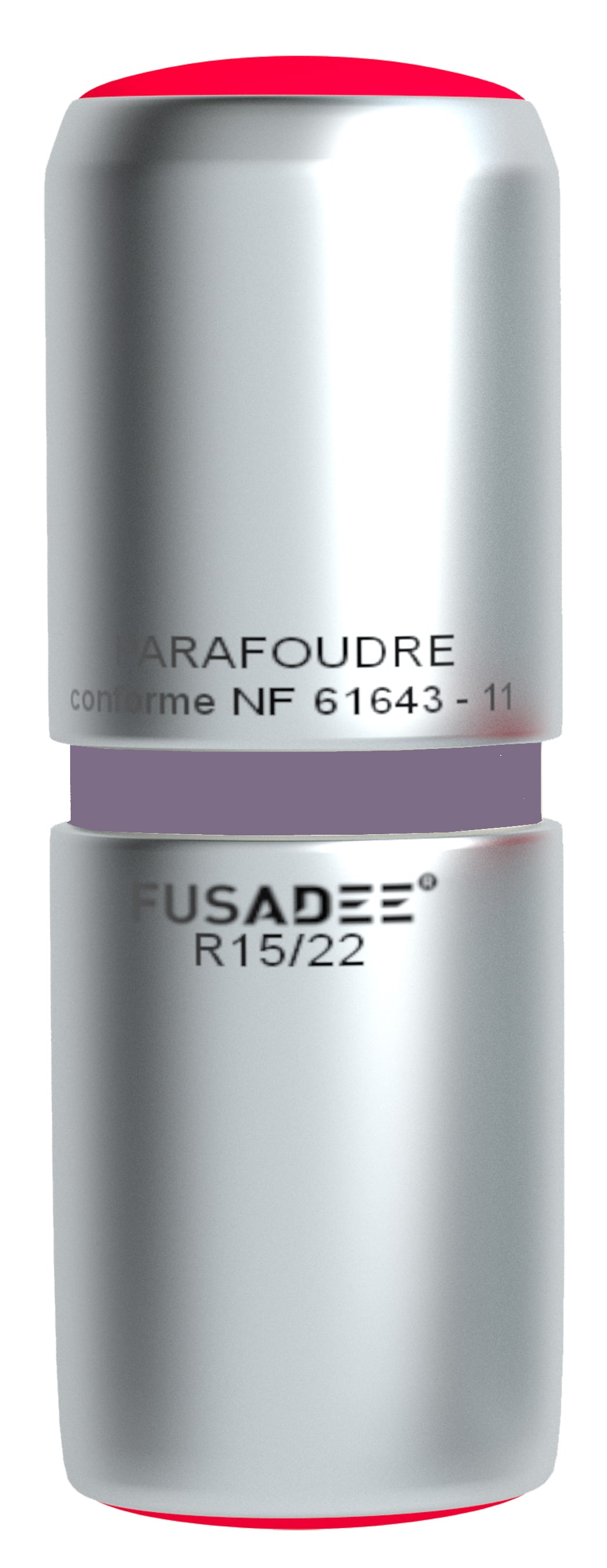 Adee - FUSADEE cartouche parafoudre 45kW 22x58 rouge Up = 0,8kV