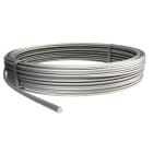 Adee - conducteur de descente rond aluminium 8mm le mètre linéaire