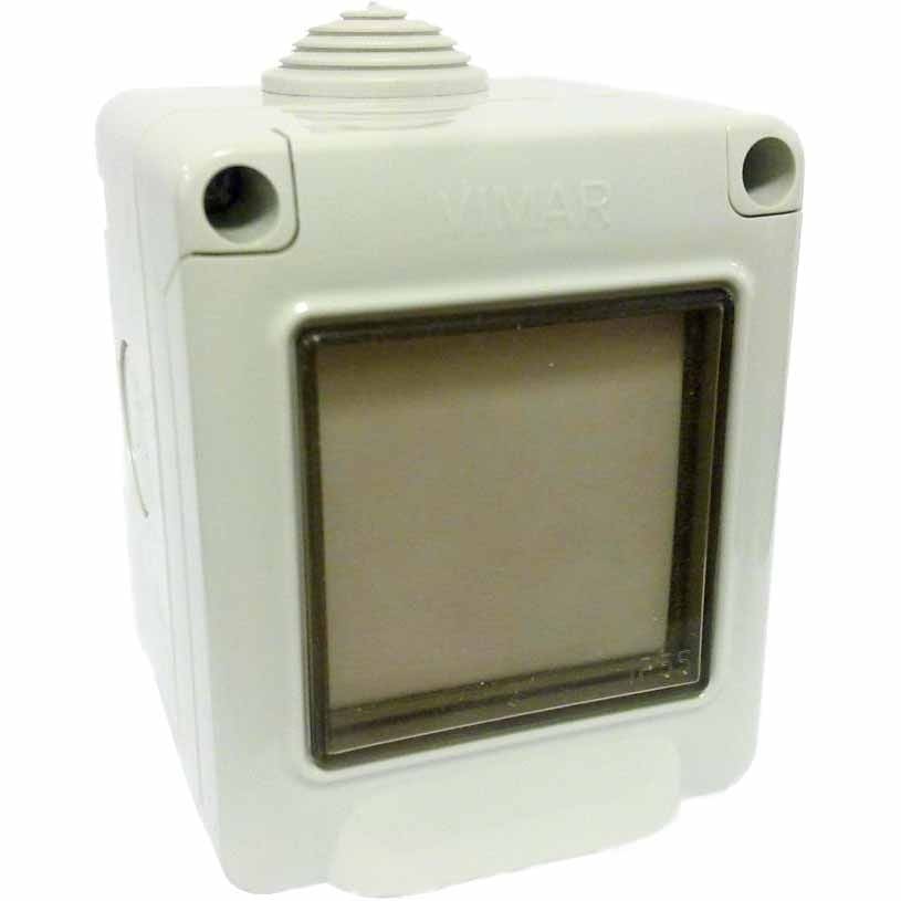 Adee - Emetteur mural extérieur en saillie 1 touche IP55