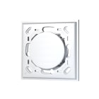 Adee - Kit support blanc EnOcean compatible ODACE? 1 touche large blanche
