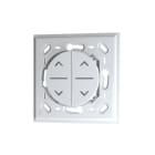Adee - Kit support blanc compatible ODACE? 2 touches Volet Roulant