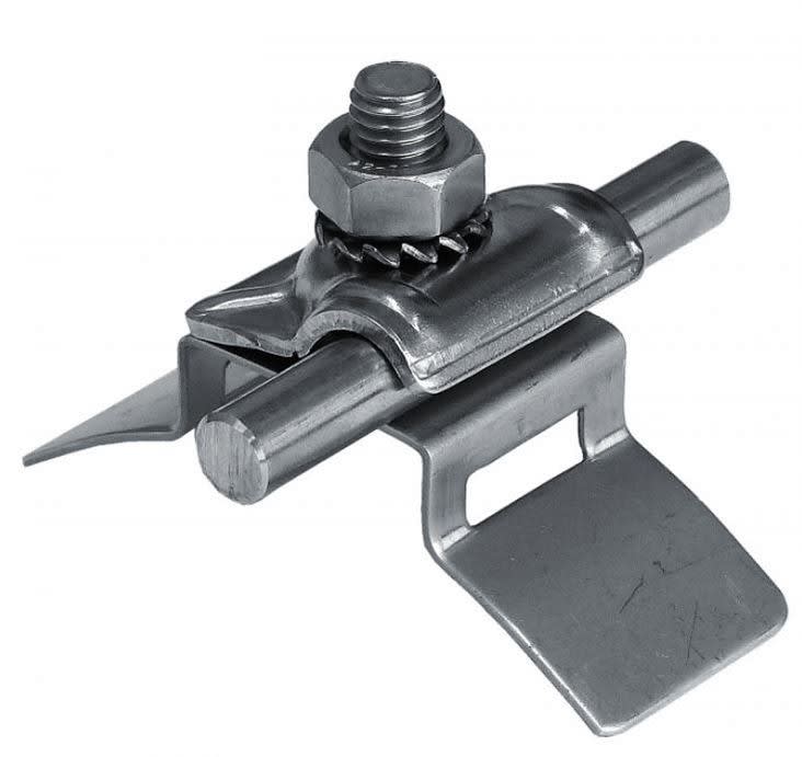 Adee - Etrier pour collier mise à la terre pour conducteur Ø6-10mm