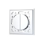 Adee - Kit support blanc BLE compatible ODACE? 2 touches blanche