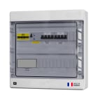 Adee - Coffret PV AC Tri 9kW, 1 voie Micro-Ond. Enphase 9kW tri, Espace Q-Relay+Envoy