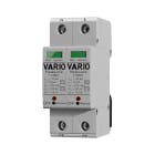 Adee - parafoudre mod T2 fusible intégré, 2P, Isccr 25kA Uc 275V Imax 30kA sans TS