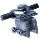 Adee - Conn. masse métal. Ac.galva pour raccord. rond Ø7-10mm sur tôle 1 à 5 mm